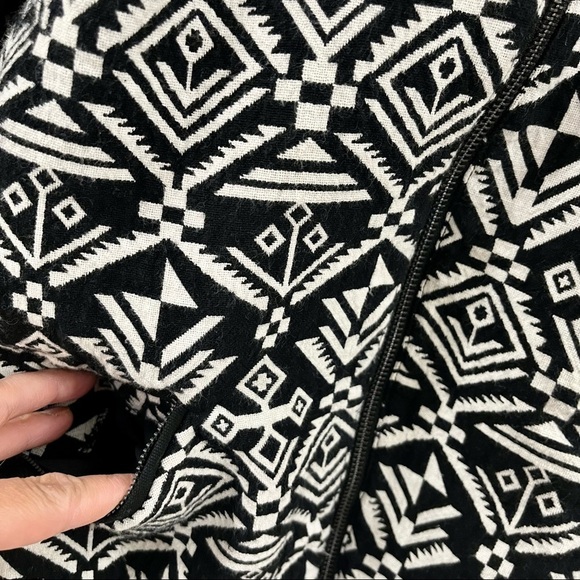 PROMOD PATTERNED AZTEC EMBROIDERED BOMBER JACKET - Picture 6 of 7